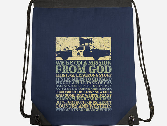 We're On A Mission From God