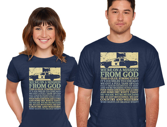 We're On A Mission From God