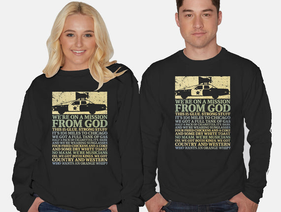 We're On A Mission From God