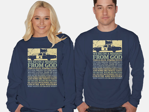 We're On A Mission From God