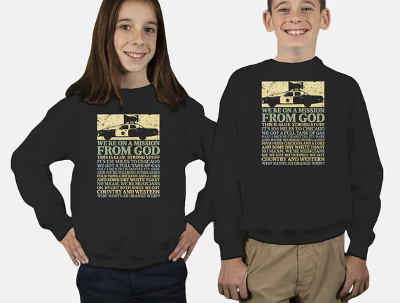 We're On A Mission From God