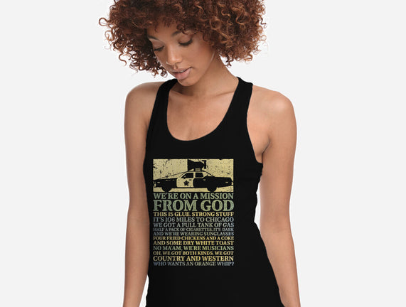 We're On A Mission From God