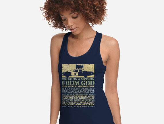 We're On A Mission From God