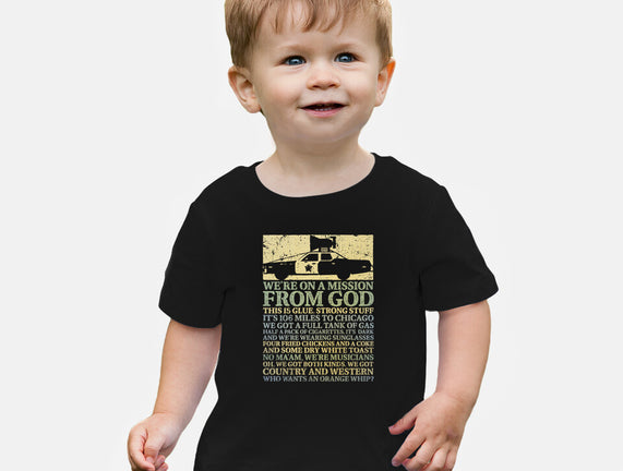 We're On A Mission From God