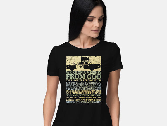 We're On A Mission From God