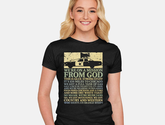 We're On A Mission From God