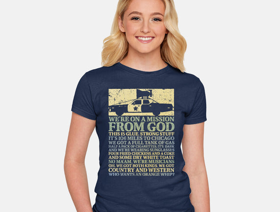 We're On A Mission From God