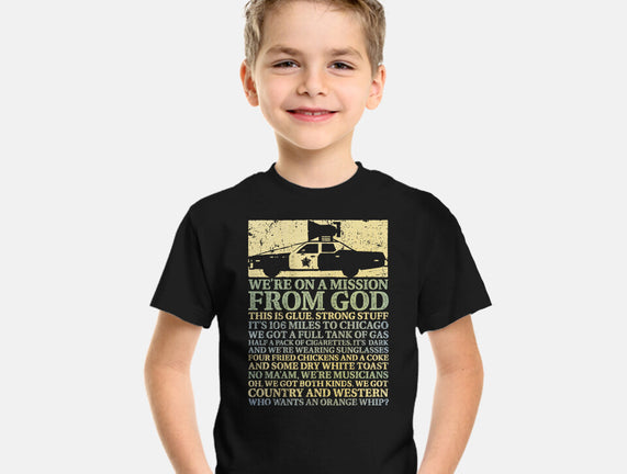 We're On A Mission From God
