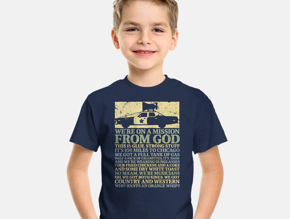 We're On A Mission From God