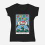 Next Level Retro-Womens-V-Neck-Tee-krisren28