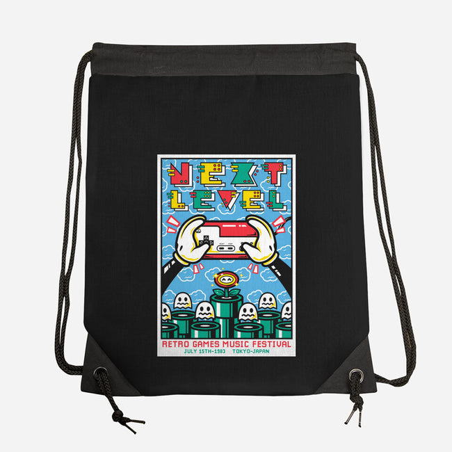 Next Level Retro-None-Drawstring-Bag-krisren28