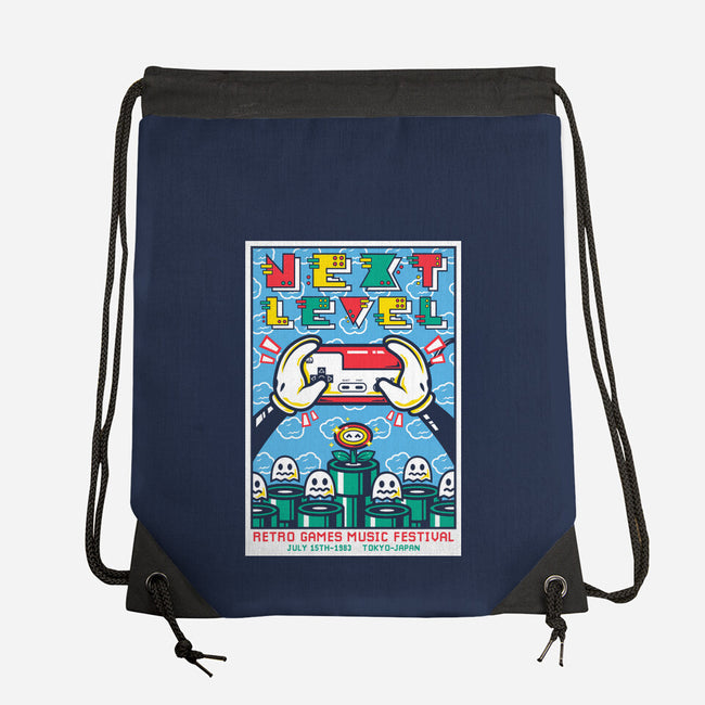 Next Level Retro-None-Drawstring-Bag-krisren28