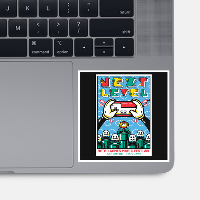 Next Level Retro-None-Glossy-Sticker-krisren28