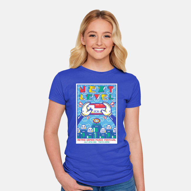Next Level Retro-Womens-Fitted-Tee-krisren28