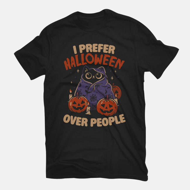 Halloween Over People-Mens-Basic-Tee-koalastudio