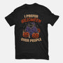 Halloween Over People-Mens-Basic-Tee-koalastudio