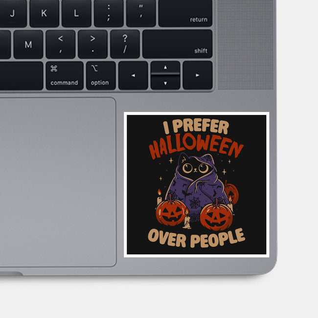 Halloween Over People-None-Glossy-Sticker-koalastudio