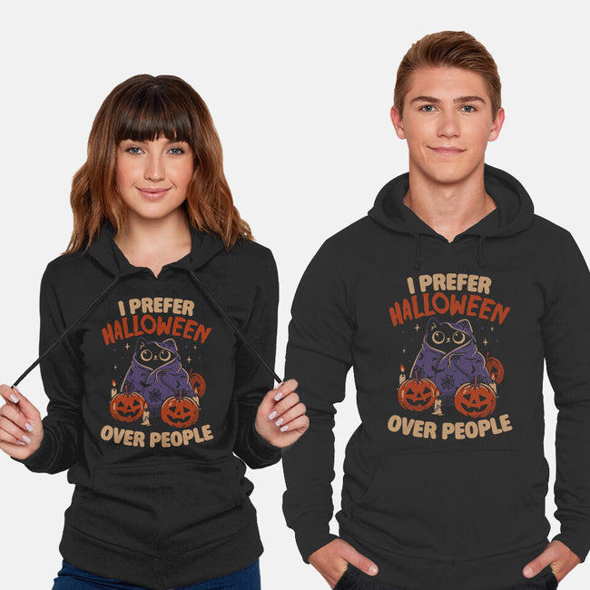 Halloween Over People-Unisex-Pullover-Sweatshirt-koalastudio