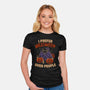 Halloween Over People-Womens-Fitted-Tee-koalastudio