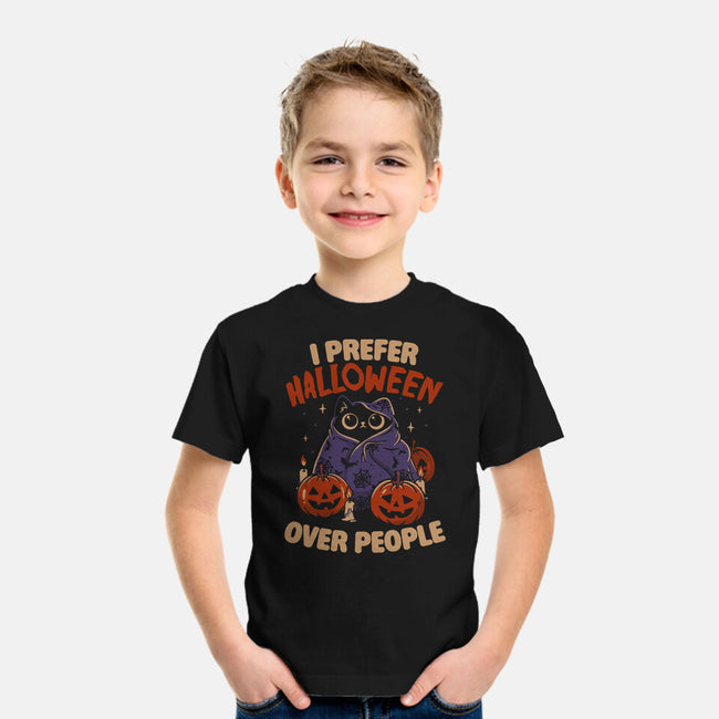 Halloween Over People-Youth-Basic-Tee-koalastudio