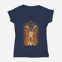 Who You Choose To Be-Womens-V-Neck-Tee-zascanauta