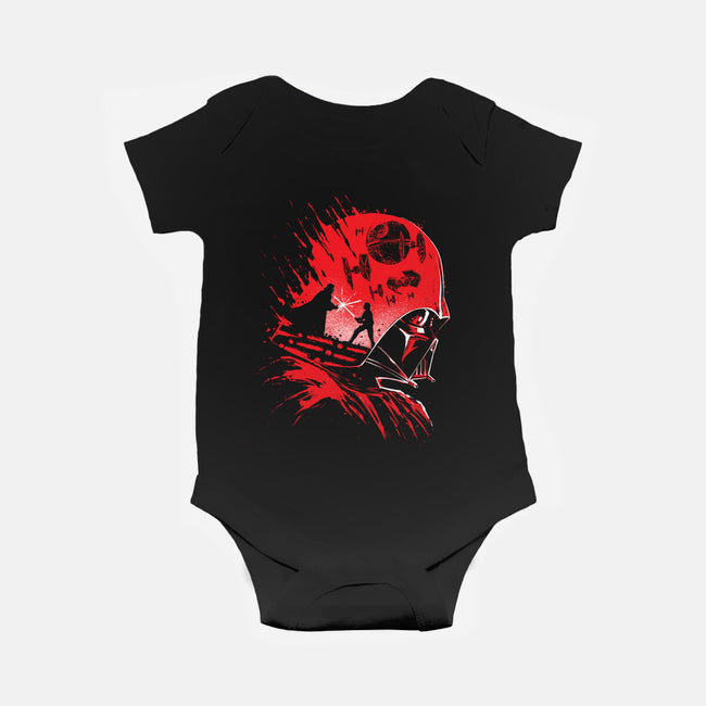 The Mask Of The Father-Baby-Basic-Onesie-zascanauta