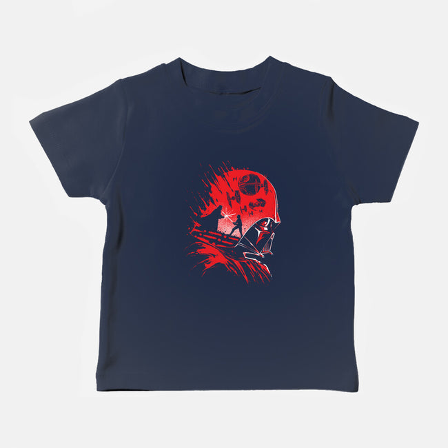 The Mask Of The Father-Baby-Basic-Tee-zascanauta