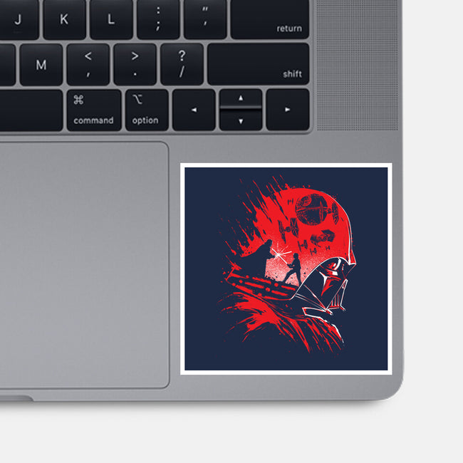 The Mask Of The Father-None-Glossy-Sticker-zascanauta