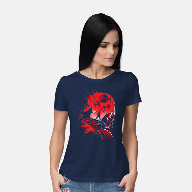 The Mask Of The Father-Womens-Basic-Tee-zascanauta