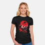 The Mask Of The Father-Womens-Fitted-Tee-zascanauta