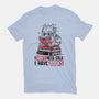 I Don't Need Gold I Have Books-Womens-Fitted-Tee-koalastudio