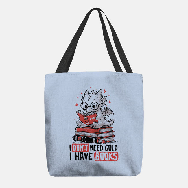 I Don't Need Gold I Have Books-None-Basic Tote-Bag-koalastudio