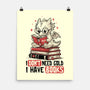 I Don't Need Gold I Have Books-None-Matte-Poster-koalastudio