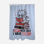I Don't Need Gold I Have Books-None-Polyester-Shower Curtain-koalastudio