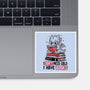 I Don't Need Gold I Have Books-None-Glossy-Sticker-koalastudio