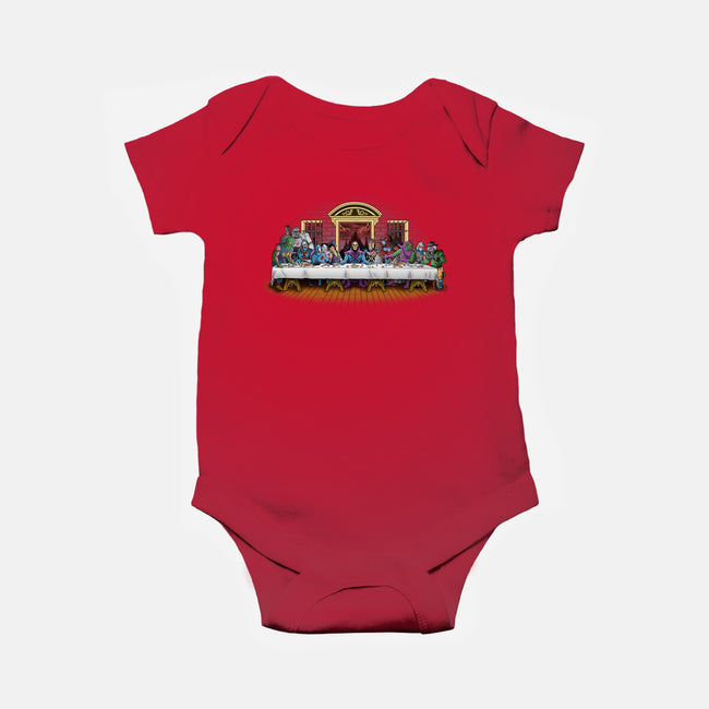 The Last Villain Supper-Baby-Basic-Onesie-Skullpy