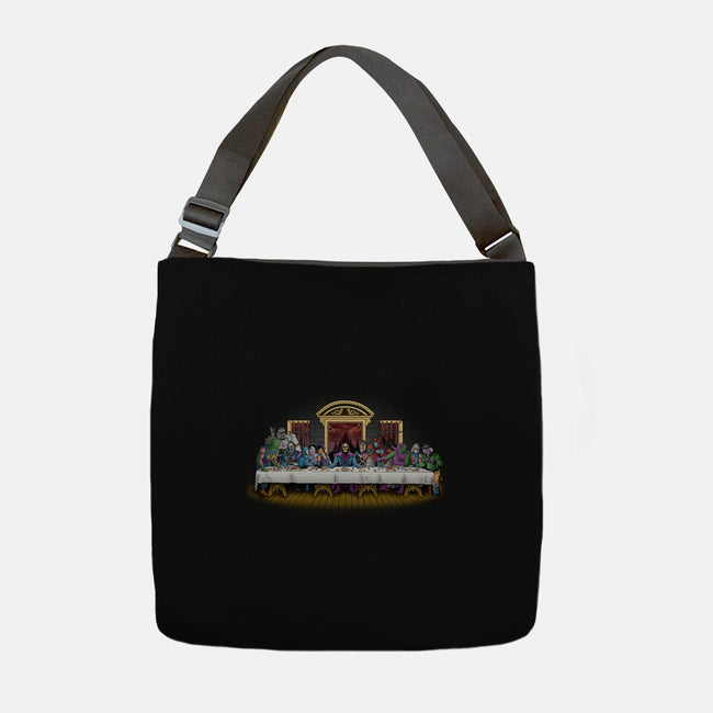 The Last Villain Supper-None-Adjustable Tote-Bag-Skullpy