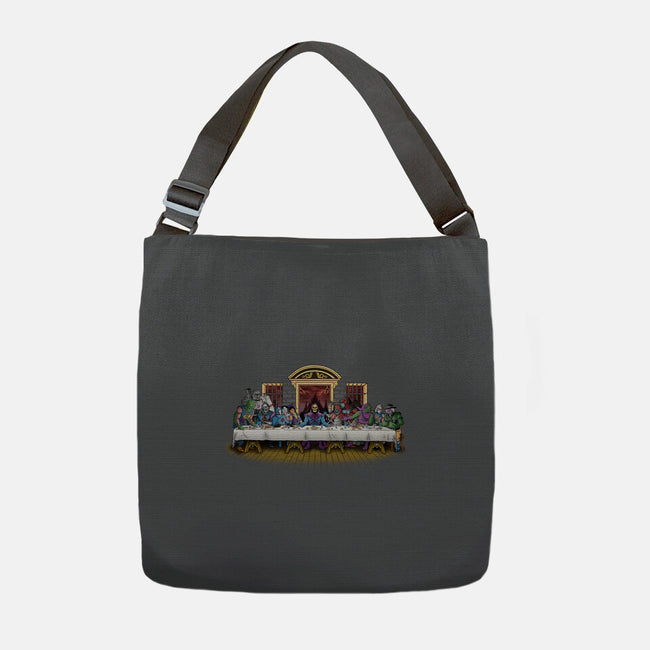 The Last Villain Supper-None-Adjustable Tote-Bag-Skullpy