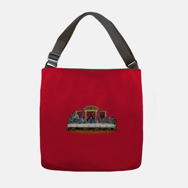 The Last Villain Supper-None-Adjustable Tote-Bag-Skullpy