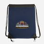 The Last Villain Supper-None-Drawstring-Bag-Skullpy