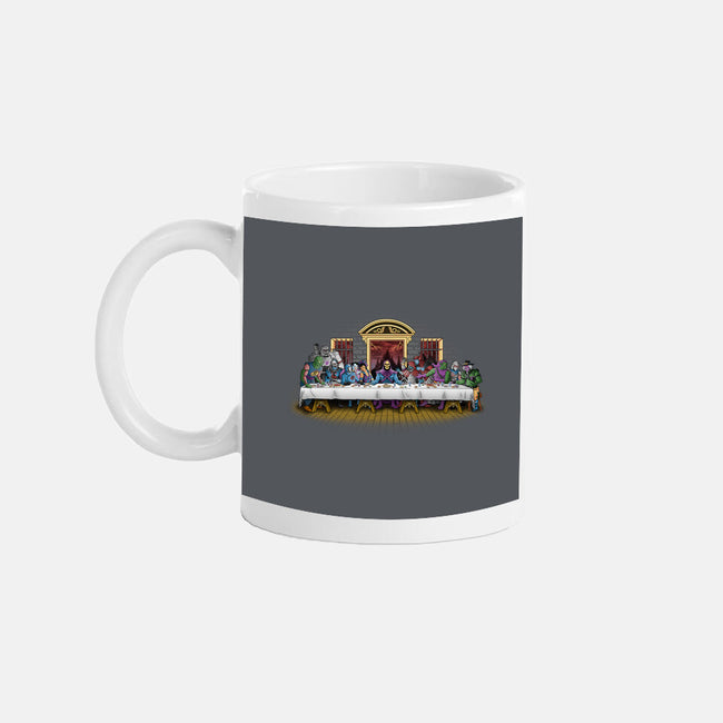The Last Villain Supper-None-Mug-Drinkware-Skullpy