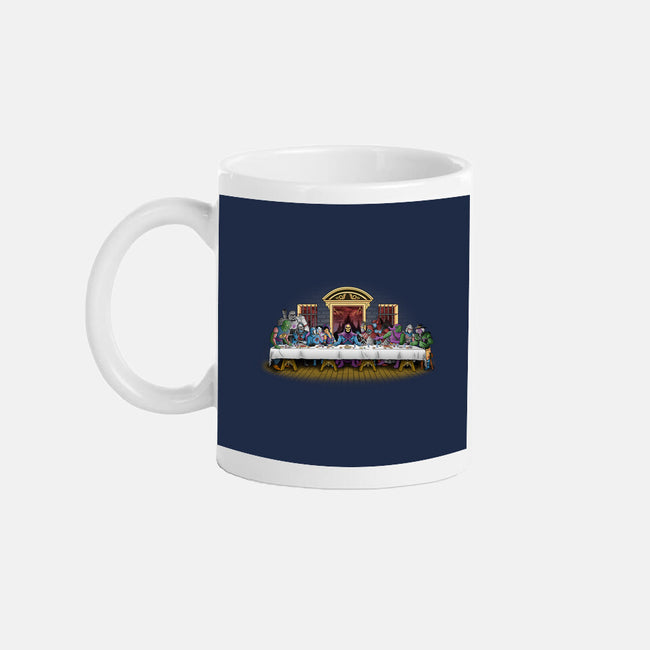 The Last Villain Supper-None-Mug-Drinkware-Skullpy