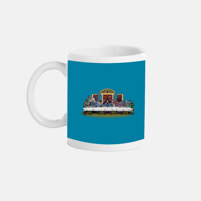 The Last Villain Supper-None-Mug-Drinkware-Skullpy