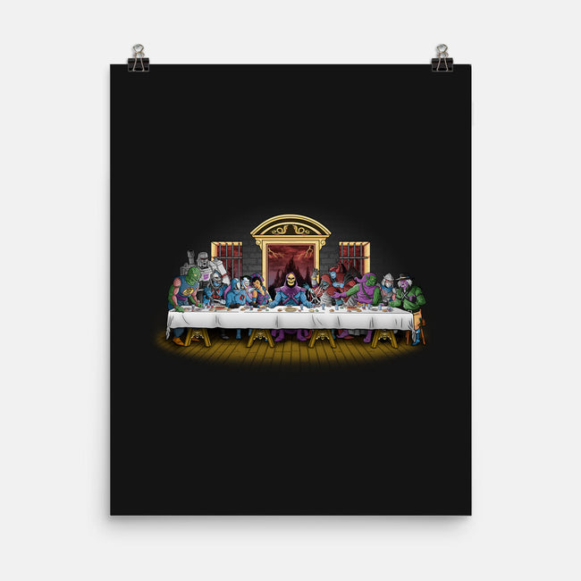 The Last Villain Supper-None-Matte-Poster-Skullpy