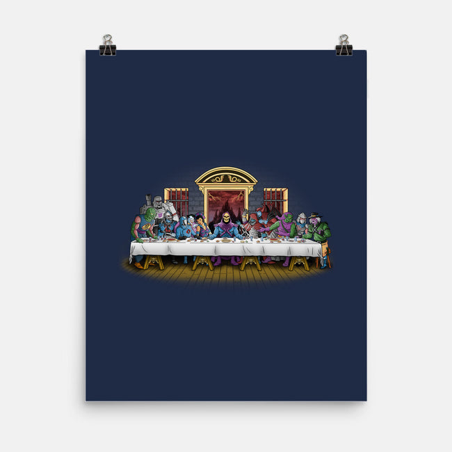 The Last Villain Supper-None-Matte-Poster-Skullpy