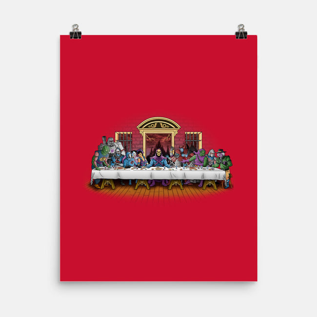 The Last Villain Supper-None-Matte-Poster-Skullpy