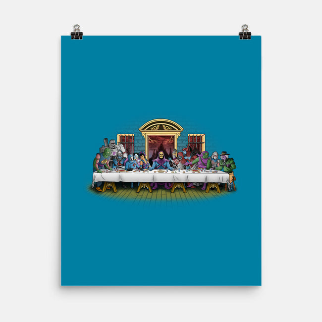 The Last Villain Supper-None-Matte-Poster-Skullpy