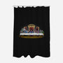 The Last Villain Supper-None-Polyester-Shower Curtain-Skullpy