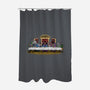 The Last Villain Supper-None-Polyester-Shower Curtain-Skullpy