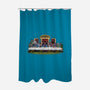 The Last Villain Supper-None-Polyester-Shower Curtain-Skullpy